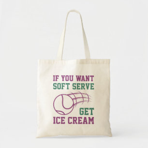 Als je een zachte server wilt, krijg je ijskap tote bag