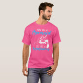 Als je een zeemeermin bent, ben ik een Mosasaurus  T-shirt (Voorkant volledig)