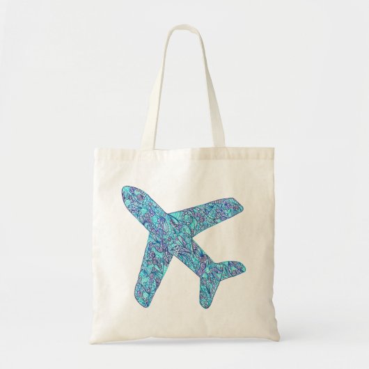 "Als je eenmaal de vlucht hebt geproefd..." Canvas Tote Bag (Voorkant)