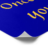 Als je eenmaal leert lezen, ben je voor altijd vri poster (Hoek)