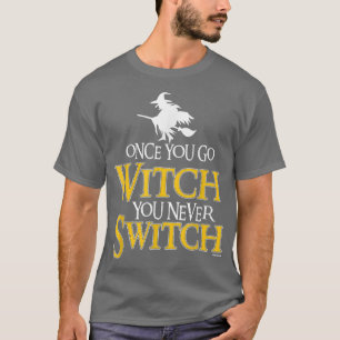 Als je eenmaal met je meekijkt, schakel je nooit v t-shirt