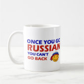 Als je eenmaal Russisch bent Koffiemok (Links)