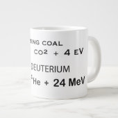 Als je energie nodig hebt... grote koffiekop (Voorkant rechts)