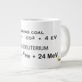 Als je energie nodig hebt... grote koffiekop (Voorkant rechts)