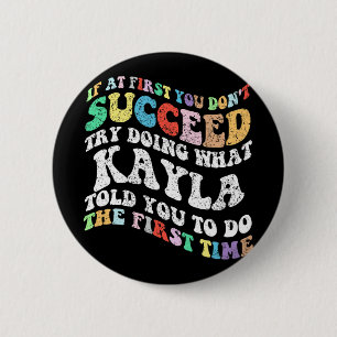 Als je er eerst niet in geslaagd bent om te doen w ronde button 5,7 cm