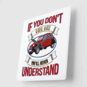 Als je er geen hebt, begrijp je het nooit. vierkante klok (Hoek)