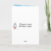 Als je ervoor kiest om het hem te vertellen (adopt kaart (Achterkant)