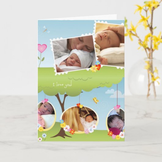 Als je ervoor kiest om het hem te vertellen (adopt kaart (Gele Bloem)