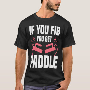 Als je FIB zegt, krijg je een peddel Cardioloog Ca T-shirt
