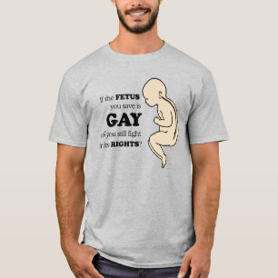 ALS JE FOETUS HOMO IS T-Shirt
