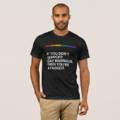 ALS JE GAY MARRIAGE NIET STEUNT T-SHIRT (Voorkant volledig)