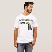 Als je geen conservatief bent, ben je een verspill t-shirt (Voorkant volledig)
