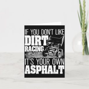 Als je geen dirt racing leuk vindt - Sprint Car Di Kaart