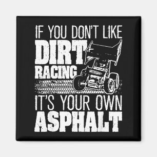 Als je geen Dirt Racing leuk vindt - Sprint Car Di Magneet