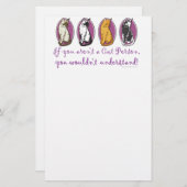 Als je geen kat persoon bent...... briefpapier (Voorkant / Achterkant)