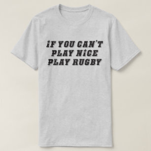 Als je geen leuk T-shirt kunt spelen met Rugby Fun