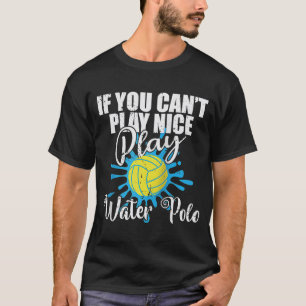 Als je geen mooie waterpologe Raglan basis kunt sp T-shirt