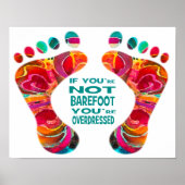 Als je geen Poster van de barefoot bent (Voorkant)