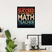 Als je geen succes hebt, probeer het dan eerst wis poster (Thuiskantoor)