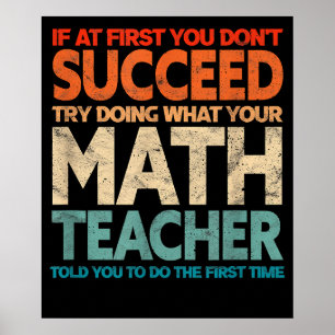 Als je geen succes hebt, probeer het dan eerst wis poster