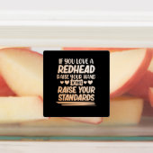 Als je gek bent op roodkoeienvangers, vrouwen labels (Aangebracht)