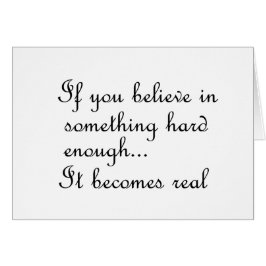 Als je gelooft in iets-card