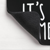 Als je gelukkig bent en je weet dat het je eigen m muismat (Hoek)