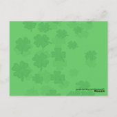 Als je genoeg hebt om Iers te zijn Briefkaart (Achterkant)