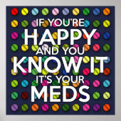 ALS JE GEWELDIG BENT EN JE WEET HET POSTER (Voorkant)