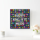 ALS JE GEWELDIG BENT EN JE WEET HET VIERKANTE KLOK (Huis)