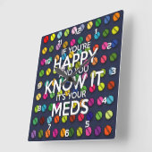 ALS JE GEWELDIG BENT EN JE WEET HET VIERKANTE KLOK (Hoek)