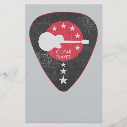 als je gitaar speelt briefpapier (Voorkant)