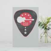 als je gitaar speelt briefpapier (Staand voorkant)