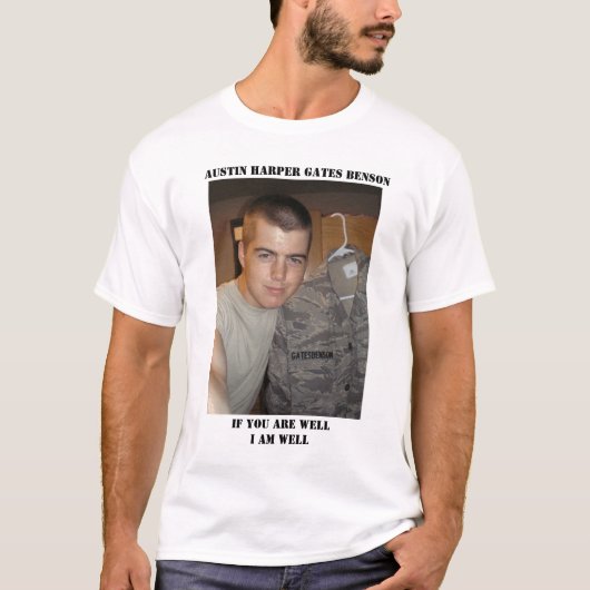 Als je goed bent, ben ik goed t-shirt (Voorkant)