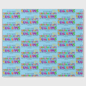 Als je goede gedachten hebt, zullen ze uitblinken cadeaupapier (Vlak)