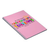 Als je goede gedachten hebt, zullen ze uitblinken notitieboek (Rechterzijde)