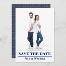 Als je graag zeilt Platte Save The Date Kaart