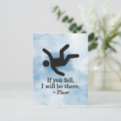 Als je Herfst, zal ik er zijn - Floor Briefkaart (Staand voorkant)