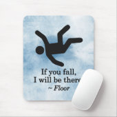 Als je Herfst, zal ik er zijn - Floor Muismat (Met muis)