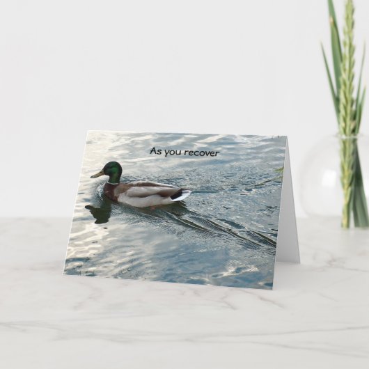 Als je herstelt kaart (Voorkant)