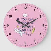 Als je het droomt, kan je het doen grote klok (Voorkant)