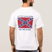 Als je het eerst niet afsluit, probeer het dan opn t-shirt (Achterkant)