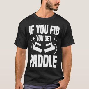 Als je het goed vindt, krijg je Paddle Cardiology T-shirt