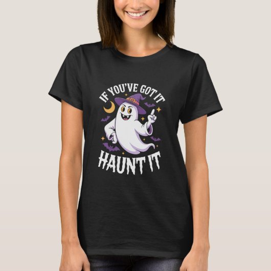 Als je het hebt, achtervolg het Halloween T-shirt (Voorkant)