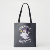Als je het hebt, achtervolg het Halloween Tote Bag (Voorkant)