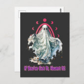 Als je het hebt achtervolgen - Halloween Briefkaart (Voorkant / Achterkant)