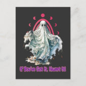 Als je het hebt achtervolgen - Halloween Briefkaart (Voorkant)