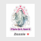 Als je het hebt achtervolgen - Halloween Sticker (Vel)