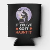 Als je het hebt achtervolgen het grappige Hallowee Blikjeskoeler (Voorkant)