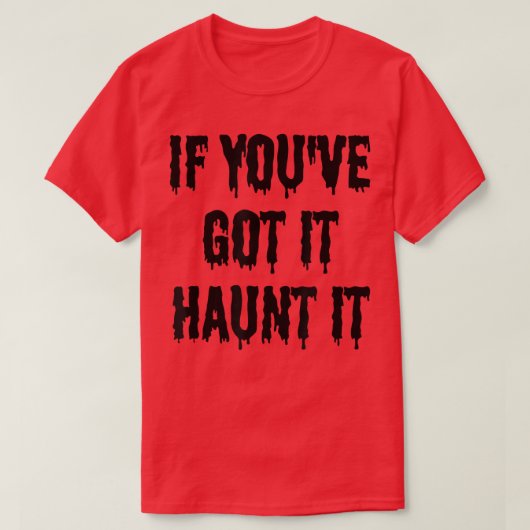 Als je het hebt gehakt... t-shirt (Design voorkant)